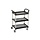 Universal trolley 3 tiers, carrying capacity 250 kg