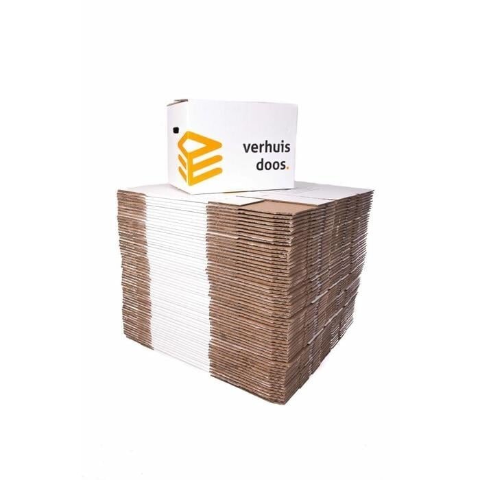 Verhuisdozen premium  wit