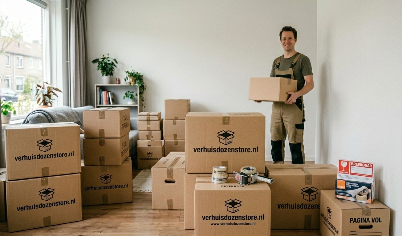 Afmetingen verhuisdoos: maten, liters & welk formaat je nodig hebt