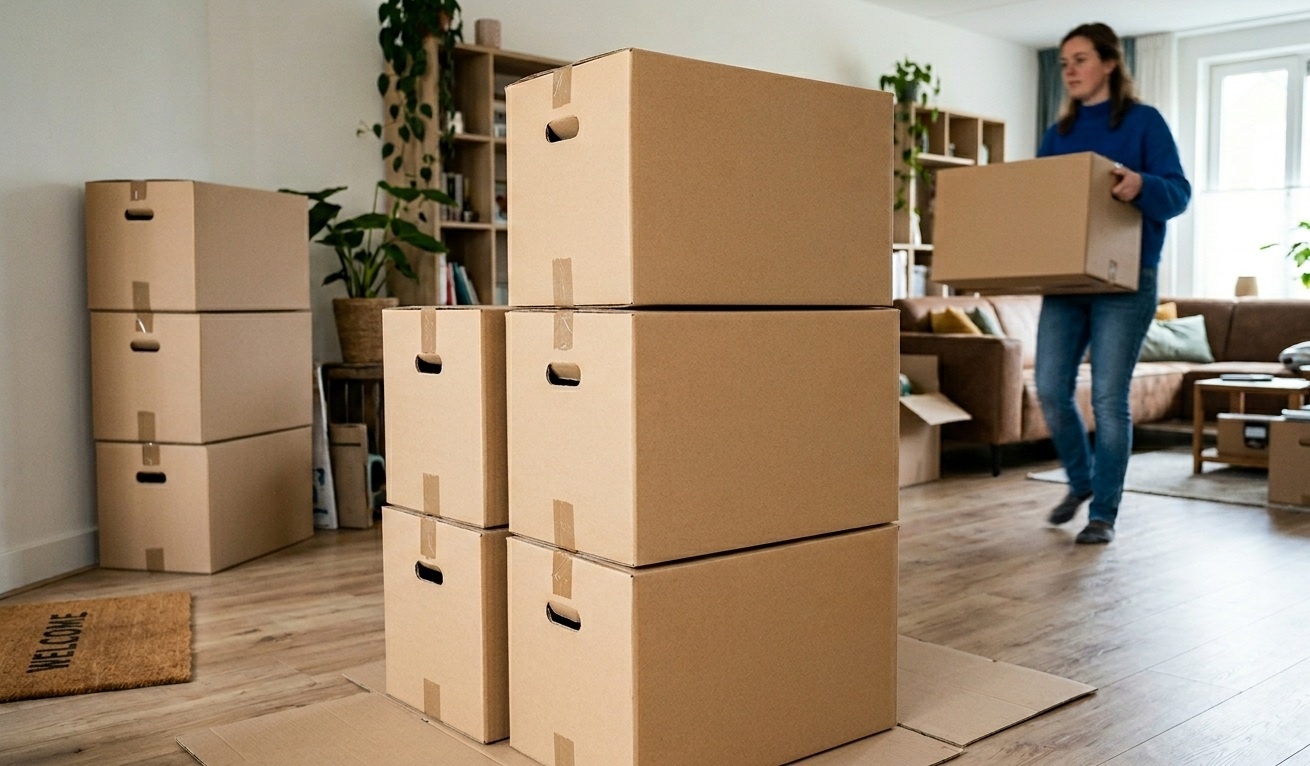 Beste verhuisdozen: 7 criteria om op te letten + vergelijking