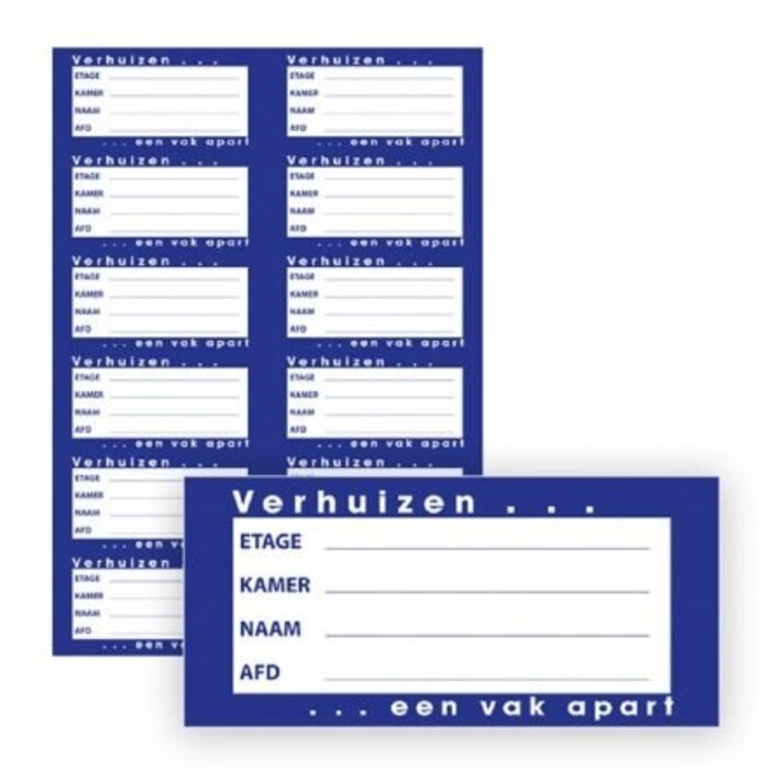Verhuisstickers