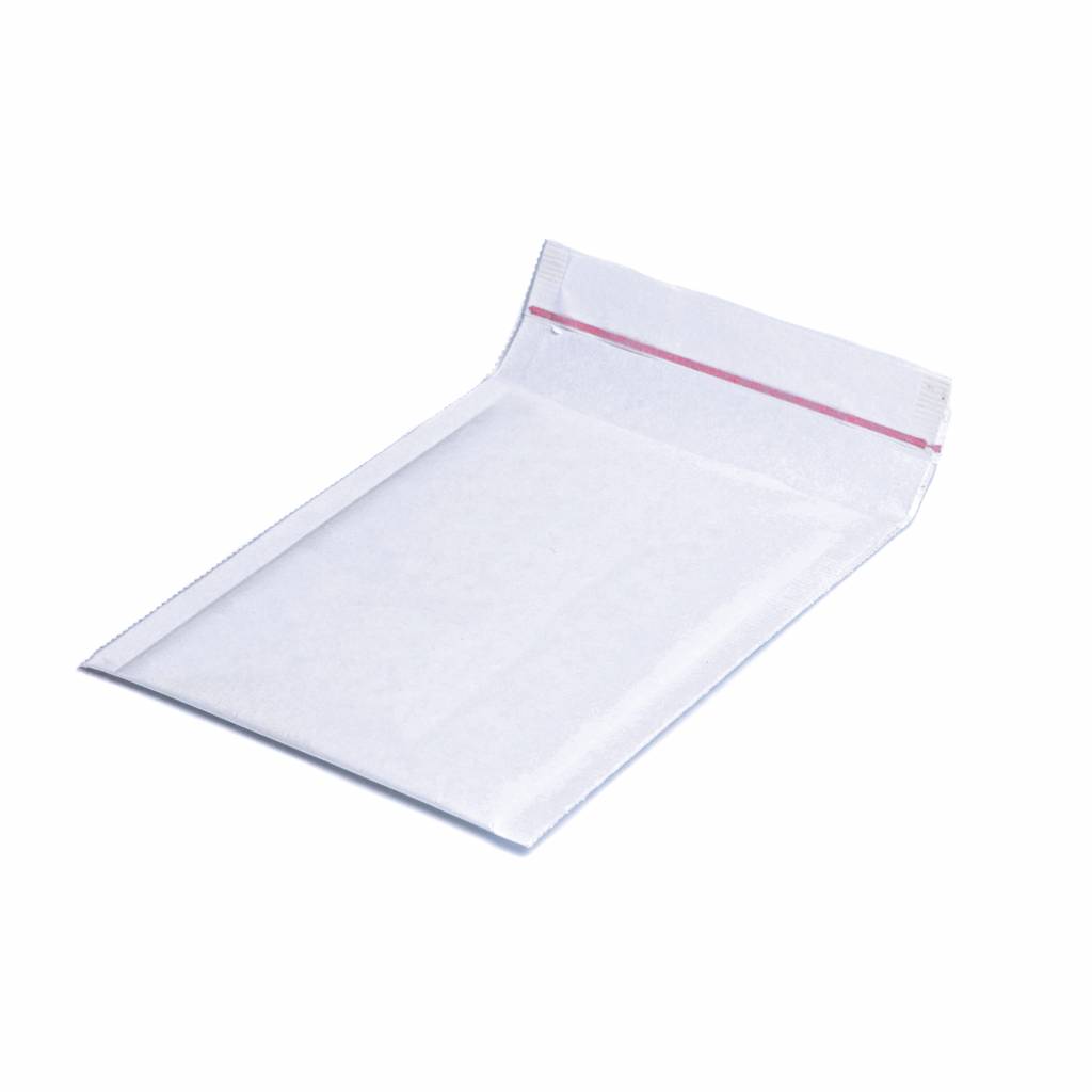 Luchtkussen enveloppen 150 x 215 mm wit (13/C) pakje van 100 stuks