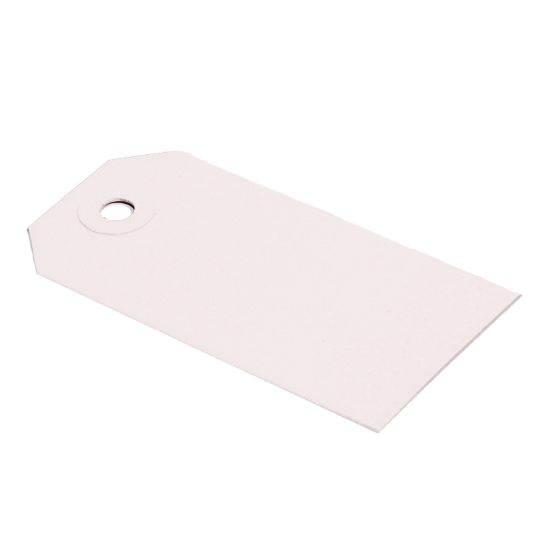 Labels (Nr. 5) 55 x 110 mm uit 200 wit karton pakje van 1000 stuks