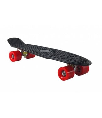 Sajan Sajan - Skateboard - Penny board - Zwart-Rood - 22.5 inch - 56cm Sajan Sajan - Skateboard - Penny board - Zwart-Rood - 22.5 inch - 56cm