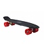 2Cycle - Skateboard - Penny board - Zwart-Rood - 22.5 inch - 56cm