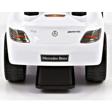 Mercedes Mercedes-Benz SLS AMG Rutschauto Kinderauto - Weiß