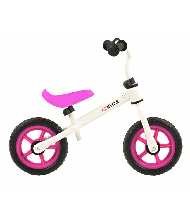 2Cycle Loopfiets - Wit-Roze