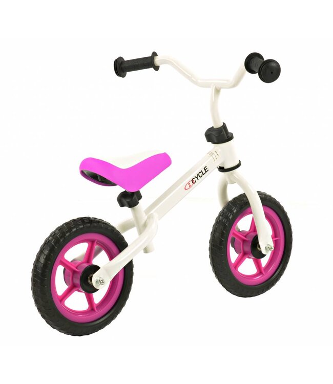2Cycle Loopfiets - Wit-Roze