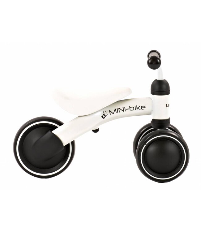 2Cycle Mini-Bike - Loopfiets - Jongens en Meisjes - 1 Jaar - Speelgoed - Wit - Loopfiets 1 jaar - Balance bike