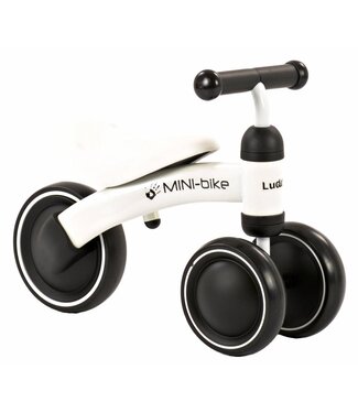 2Cycle 2Cycle Mini-Bike - Loopfiets - Jongens en Meisjes - 1 Jaar - Speelgoed - Wit - Loopfiets 1 jaar - Balance bike
