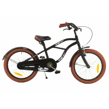 2Cycle 2Cycle Cruiser - Mat-Zwart - Jongensfiets 5 tot 7 jaar