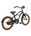 2Cycle Cruiser kinderfiets 18 inch (5 tot 7 jaar) voor jongens mat-zwart