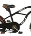 2Cycle Cruiser kinderfiets 18 inch (5 tot 7 jaar) voor jongens mat-zwart