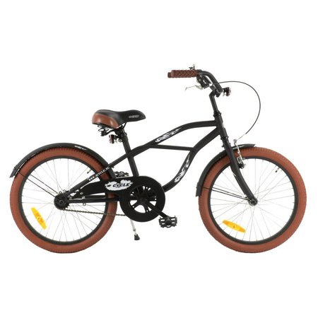 2Cycle 2Cycle Cruiser - Mat-Zwart - Jongensfiets 6 tot 8 jaar