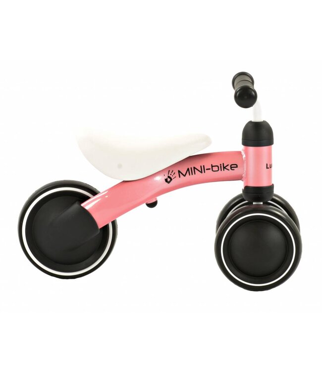 2Cycle Mini-Bike - Loopfiets - Jongens en Meisjes - 1 Jaar - Speelgoed - Roze - Driewieler  - Balance bike