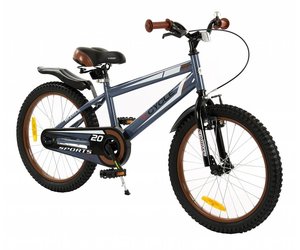 Jongensfiets 20 inch 2Cycle Sports Grijs | Prijskiller.nl