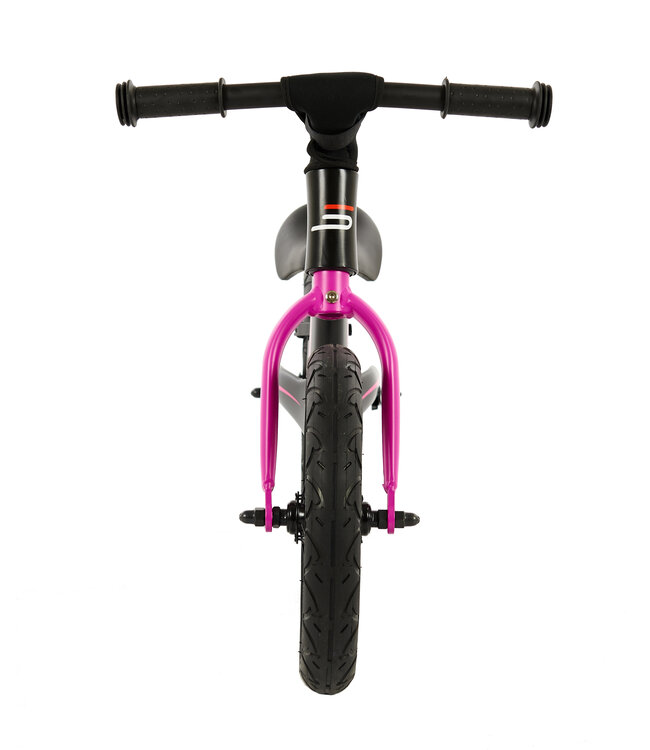Sajan Loopfiets - Magnesium - Zwart-Roze