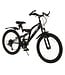 2Cycle Cobra MTB - 24 inch - 18-speed - Mat-Zwart  - 2e kans