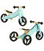 2Cycle 2 in 1 Loopfiets/Driewieler - Hout - Jongens en Meisjes - 1 Jaar - Speelgoed  - Turquoise