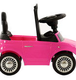 2Cycle Fiat 500 - Loopauto - Roze - Loopauto 1 jaar - Loopwagen