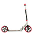 2Cycle Step - Kinderstep - Aluminium -  Grote Wielen - 20cm - Autoped -Roze-Wit
