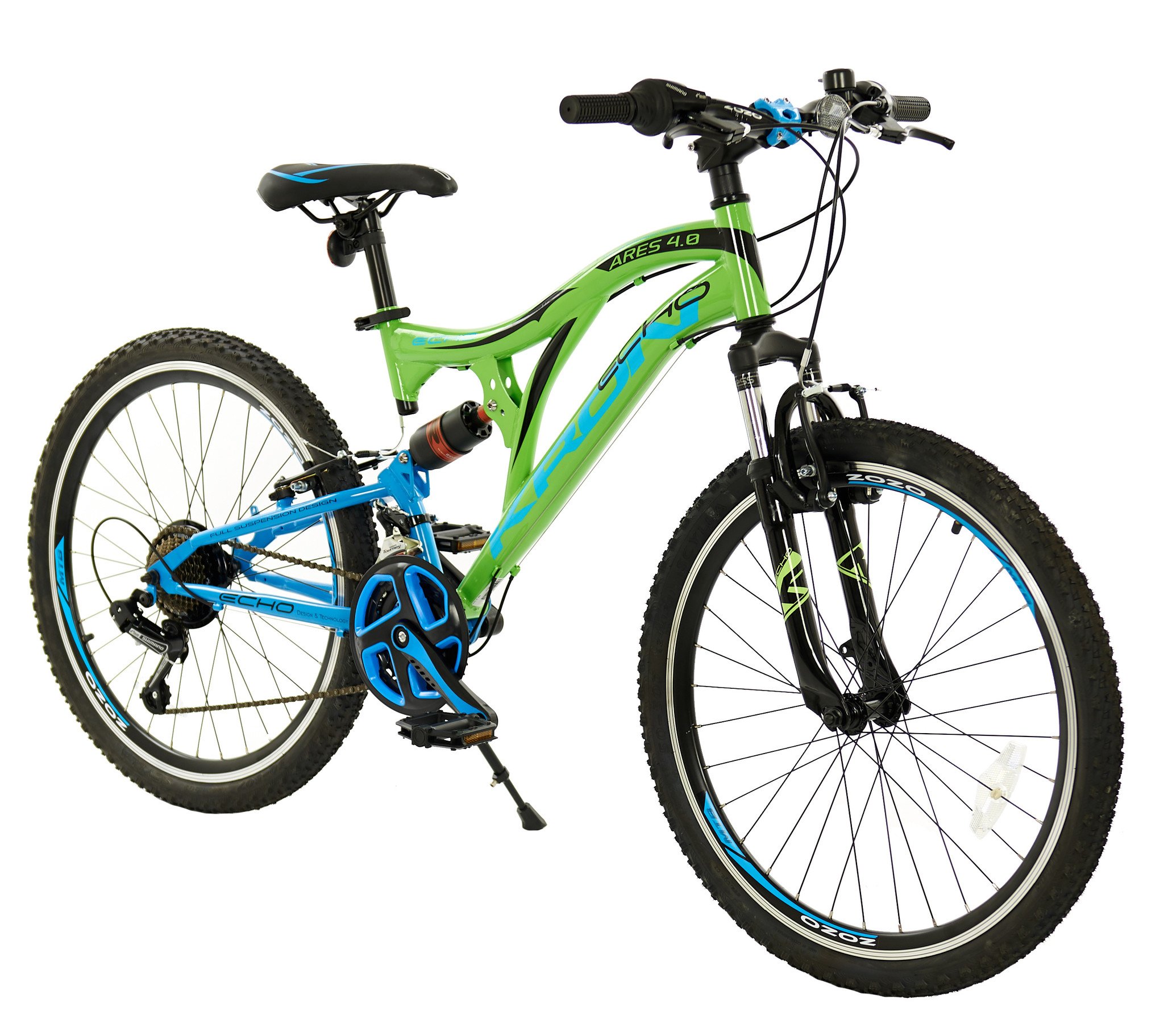 24 inch full suspension mtb