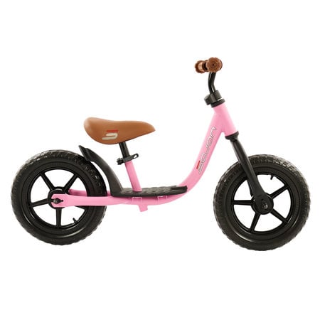 Sajan Sajan Loopfiets - Balance Bike - Jongens en Meisjes - Loopfiets 2 Jaar - Buitenspeelgoed - Mat-Roze