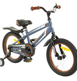 2Cycle 2Cycle Sports - Grijs - Jongensfiets 4 tot 6 jaar