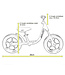 2Cycle Loopfiets - Balance Bike - Jongens en Meisjes - Loopfiets 2 Jaar - Buitenspeelgoed - Mat-Roze