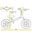 2Cycle Loopfiets - Mat-Grijs - Balance-bike - Buitenspeelgoed