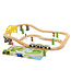 Houten Trein 44 delig