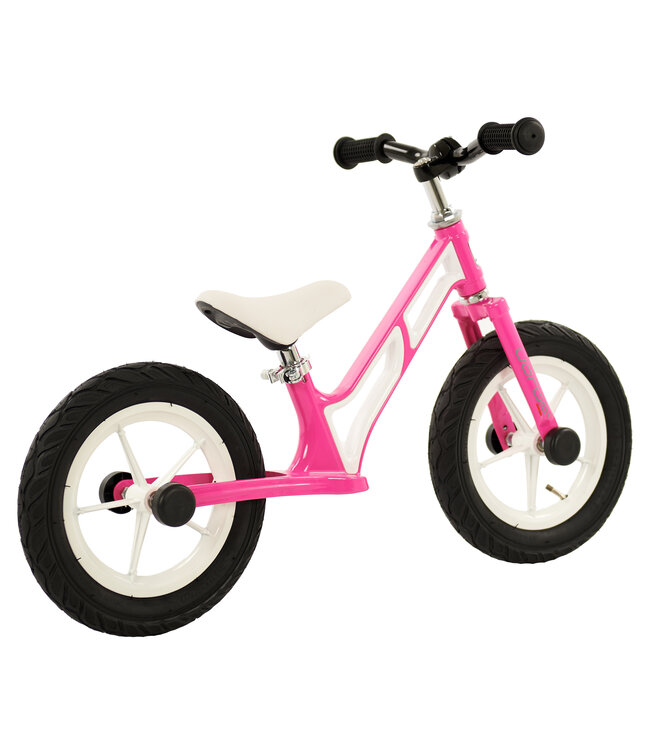 Sajan Loopfiets - Aluminium - Roze