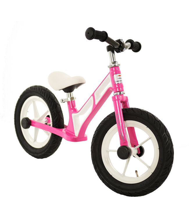 Sajan Loopfiets - Aluminium - Roze