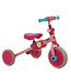 2Cycle 4 in 1 Driewieler-Loopfiets - Roze