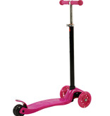 Sajan Sajan  Kinderscooter - Dreiradscooter  - LED-Räder - Rosa