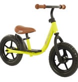 Sajan Sajan Loopfiets - Balance Bike - Jongens en Meisjes - Loopfiets 2 Jaar - Buitenspeelgoed - Mat-Geel