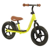 Sajan Loopfiets - Balance Bike - Jongens en Meisjes - Loopfiets 2 Jaar - Buitenspeelgoed - Mat-Geel