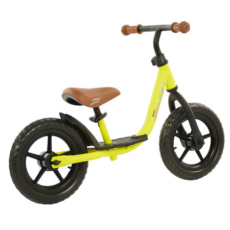 Sajan Sajan Loopfiets - Balance Bike - Jongens en Meisjes - Loopfiets 2 Jaar - Buitenspeelgoed - Mat-Geel