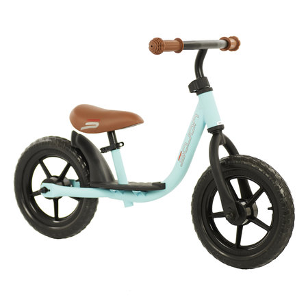Sajan Sajan Loopfiets - Balance Bike - Jongens en Meisjes - Loopfiets 2 Jaar - Buitenspeelgoed - Mat-Lichtblauw