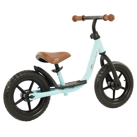 Sajan Sajan Loopfiets - Balance Bike - Jongens en Meisjes - Loopfiets 2 Jaar - Buitenspeelgoed - Mat-Lichtblauw