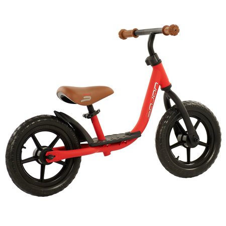 Sajan Sajan Loopfiets - Balance Bike - Jongens en Meisjes - Loopfiets 2 Jaar - Buitenspeelgoed - Mat-Rood