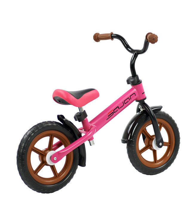Sajan  Loopfiets - 12-inch - Roze