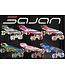 Sajan - Skateboard - LED - Penny board - Camouflage Roze - 22.5 inch - 56cm - Skateboard met Verlichting