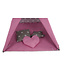 Speeltent - Tipi Tent - Met Grondkleed & Kussens - Speelhuisje - Tent voor kinderen - Grijs-Roze