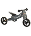 2Cycle 2 in 1 Loopfiets/Driewieler - Hout - Jongens en Meisjes - 1 Jaar - Speelgoed  - Grijs