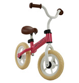 Sajan Sajan Loopfiets - Wit-Roze - Balance bike - Speelgoed