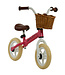 Sajan Loopfiets - Wit-Roze - Balance bike - Speelgoed