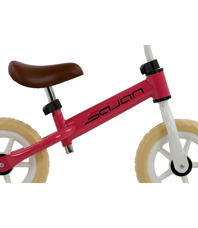 Sajan Loopfiets - Wit-Roze - Balance bike - Speelgoed