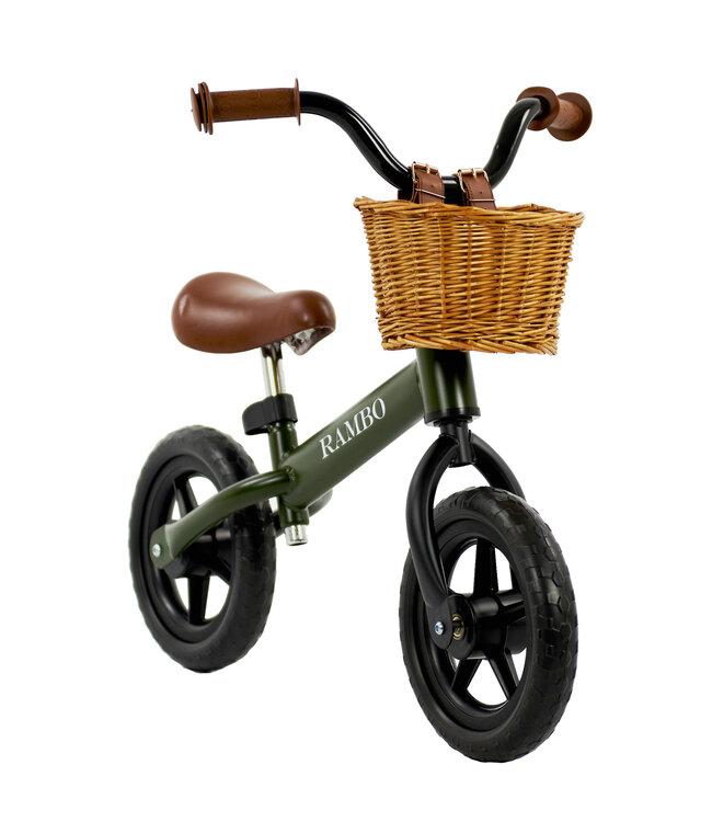 Sajan Rambo Loopfiets - Mat-Groen