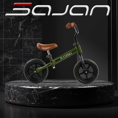 Sajan Sajan Rambo Loopfiets - Mat-Groen